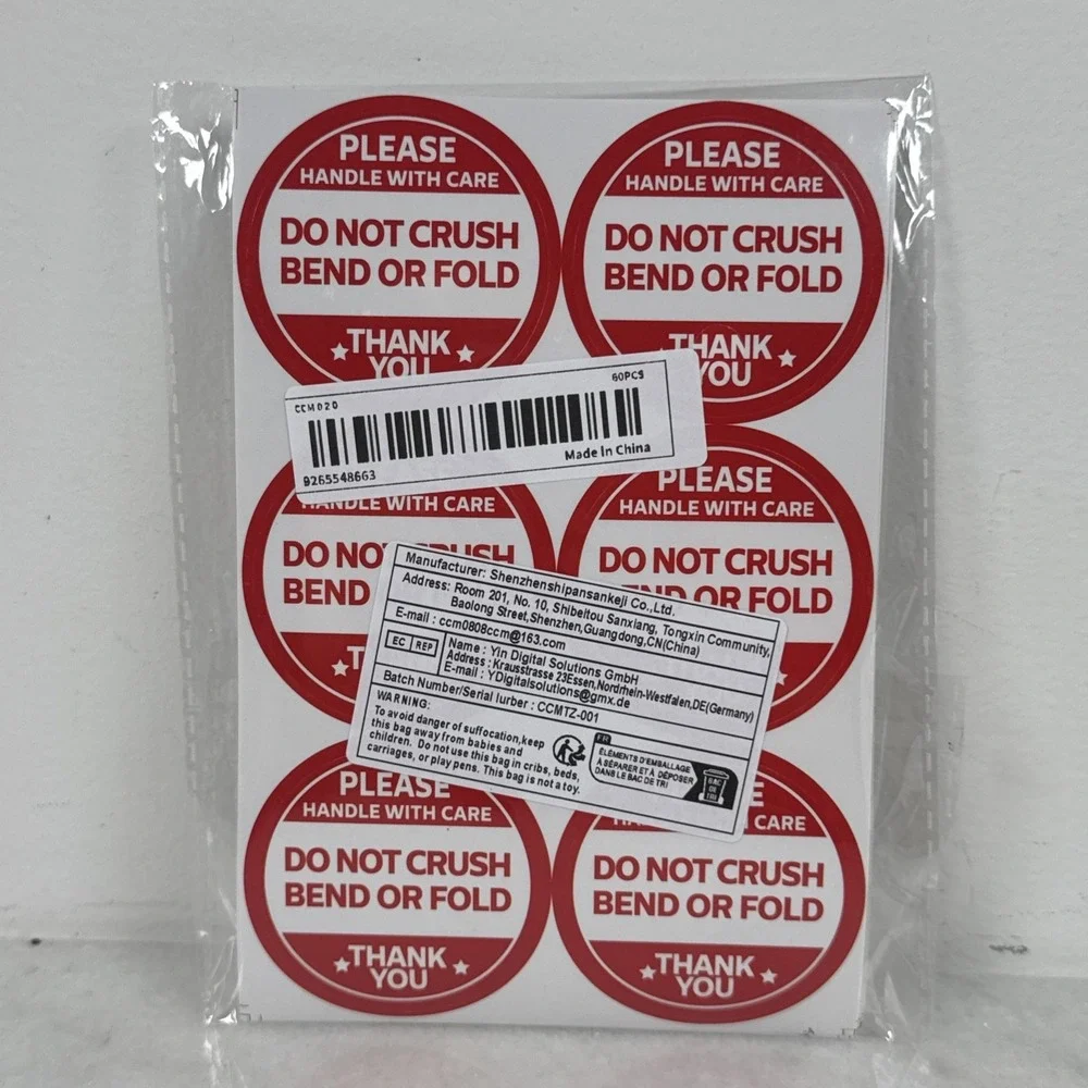 300 Red Handle with Care Do Not Crash or Fold Round 2